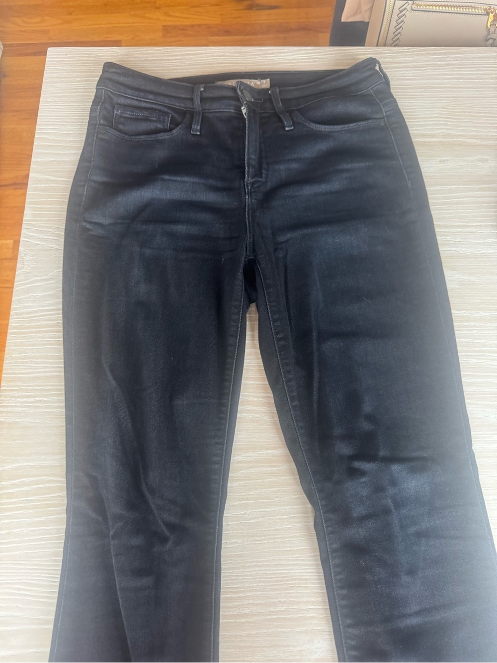 Athleta Straight-Leg Jeans in Dark Wash